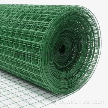 Πράσινο PVC επικαλυμμένο συγκολλημένο καλώδιο πλέγματος